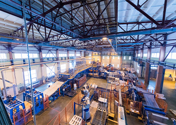 steel and alloys used in industrial structures